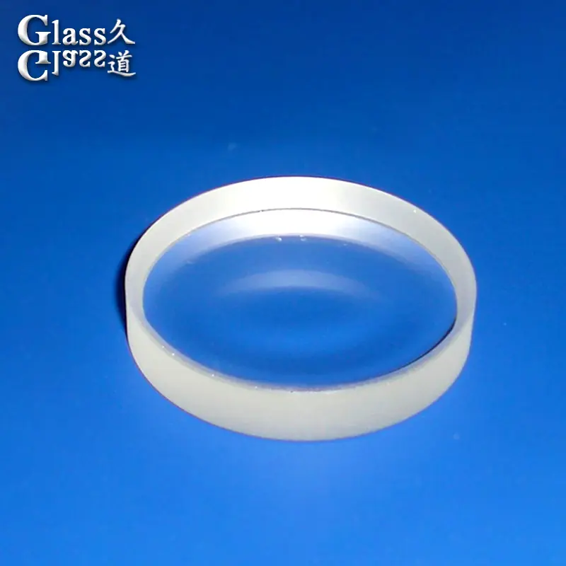 Круглые плоские выпуклые линзы Sapphire 100 мм, оптические линзы, увеличительное стекло
