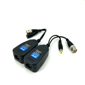 Chinasky 5MP CCTV Balun avec alimentation et accessoires de surveillance vidéo Pigtailed (PV22H-1) - Product Image 1