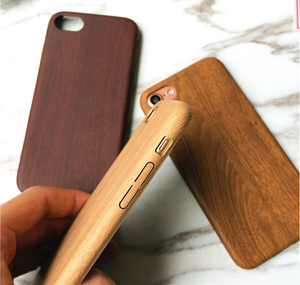 Wd01B diseño de lujo al por mayor de accesorios del teléfono duro madera caja del teléfono celular para el iPhone 7 6 - Product Image 6