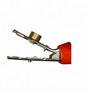 19-Zoll-Winkelprüfkabel mit Krokodilklemme und Bananenstecker (männlich) – Produktkategorie: Krokodilklemmen - Product Image 1