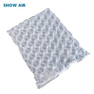 PE shockproof packing for delivery air bubble film rolls transport shipping air pillow bags bubble cushion packaging