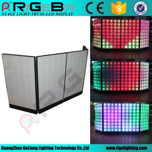 מתקפל נייד וידאו דיגיטלי <span class=keywords><strong>LED</strong></span> DJ תא חזית עבור dj דיסקו תאורה - Product Image 6
