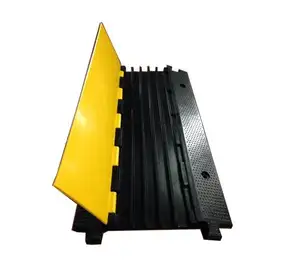 Outdoor Event Heavy Duty Cable Protectors 5 Channels Rubber Cable Cover Cable Ramp