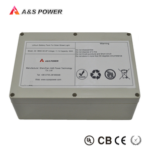 Su geçirmez lityum iyon batarya DC 12v 35ah 18650 pil paketi güneş sokak ışık - Product Image 5
