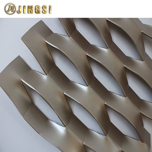 Rete Metallica Espansa Decorativa per Esterni a Forma di Tartaruga in Alluminio, Vendita Calda, Rete Metallica Espansa per Rampe Auto/5x10 Espansa - Product Image 2