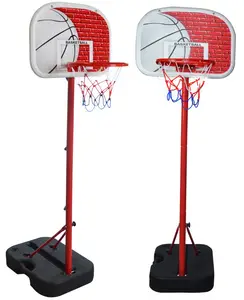 Soporte de aro de baloncesto ajustable portátil para niños