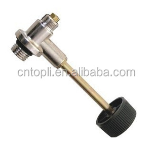 Manopola <span class=keywords><strong>di</strong></span> alluminio stufa a gas cilindro in ottone valvola - Product Image 4
