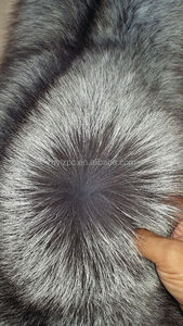 2015 piel de piel de zorro de plata / piel de zorro real / piel de piel de zorro natural en venta - Product Image 4