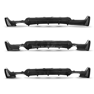 De fibra de carbono tope posterior labio difusor Chin Spoiler para BMW serie 4 F32 F33 F36 420i 428i 435i 2014, 2015, 2016, 2017 - Product Image 5