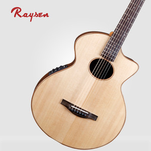 Guitarra eléctrica de 39 pulgadas Guitarras acústicas de viaje Guitarra hecha a mano de China - Product Image 3