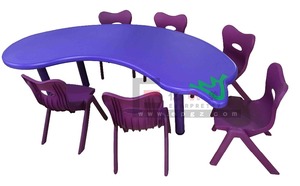 Modern <strong>Wood</strong> Kids Study <strong>Table</strong> <strong>and</strong> <strong>Chair</strong> Set for Nursery School Use - Product Image 4