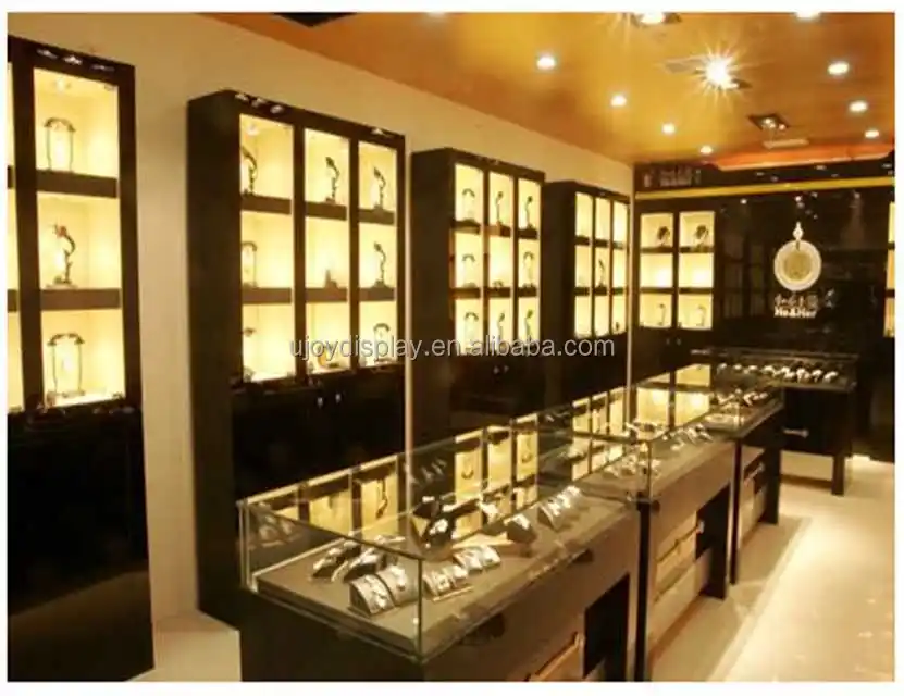 nice stylish jewellery store interior design