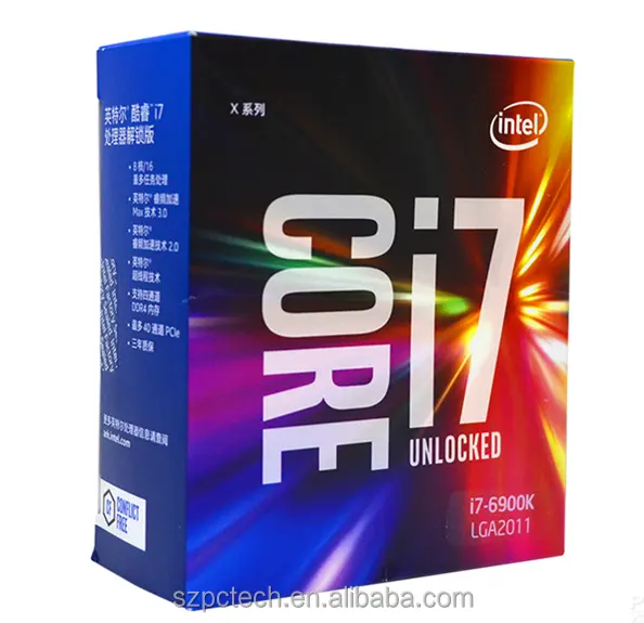 FOR INTEL Extreme series core eight core i7-6900K CPU processor 2011-V3 interface box