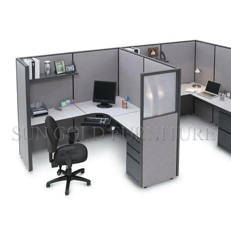 Аппаратное обеспечение Модульная офисная перегородка мебель офисной рабочей станции (SZ-WS167)