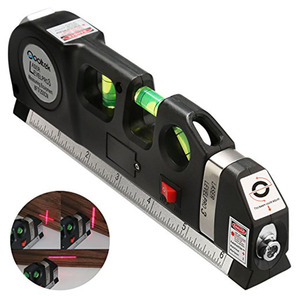 Niveau laser 3 lignes laser professionnel Horizon vertical 5.5m règle mesure polyvalente level-lv03 bulles règle - Product Image 5