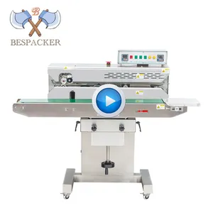 Bespacker XK-1100H Automatische hoge snelheid continu band sealer plastic bag warmte sluitmachine