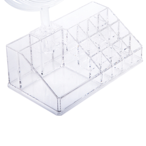 Wholesale Multi-Function Desktop Organizers Acrylic Makeup Organiser &amp; Mirror - Product Image 5