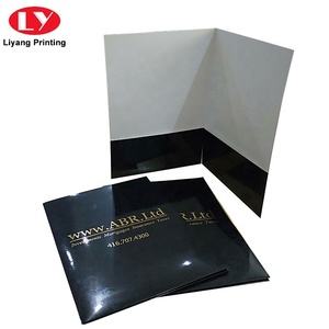 Văn Phòng A4 Glossing Trình Bày Tùy Chỉnh In Tập Tin Thư Mục Giấy Với <span class=keywords><strong>2</strong></span> Túi - Product Image 5