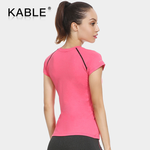 High Quality <strong>T</strong> <strong>Shirt</strong> Fitness Quick Dry Fitness <strong>T</strong> <strong>Shirt</strong> Breathable Lightweight Plus Size Gym <strong>T</strong> <strong>Shirt</strong> <strong>for</strong> <strong>Women</strong> - Product Image 2