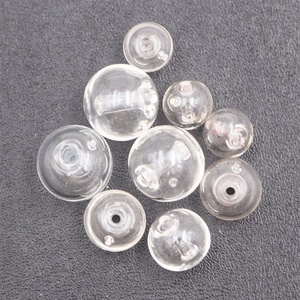 Perles de <span class=keywords><strong>verre</strong></span> creuses soufflées <span class=keywords><strong>à</strong></span> la main, Mini huiles essentielles, <span class=keywords><strong>boule</strong></span> de parfum, perles creuses <span class=keywords><strong>en</strong></span> <span class=keywords><strong>verre</strong></span> avec sténopé latéral pour les kits de colliers et de bracelets - Product Image 6