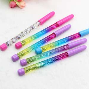 Kreativer Schreibwaren-Gelstift in Form eines Feenstabes mit flüssigem Glitzer-Treibsand, Zauberstab-Stift - Product Image 5