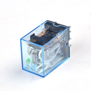 MY2N MY2P HH52P MY2NJ Coil AC 220V 12V 24V Kualitas Tinggi Tujuan Umum DPDT Mikro Mini dengan Soket Daya Relay