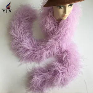 도매 대 한 춤 마치 남자들 한복 boa fabric 솜 털 타조 feather boa