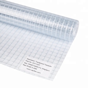 Bâche PVC imperméable transparente pour tente Fabricants de tailles personnalisées Vente en gros Rouleaux de film pour bannière publicitaire - Product Image 1