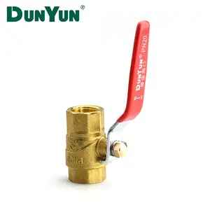 China Supplier Long Handle cw617n Brass Ball Valve dn15 pn20