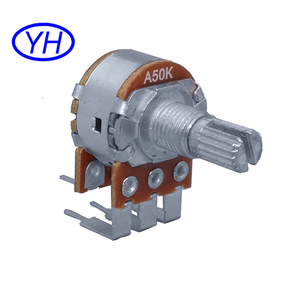 Samples free 16mm 2 band linear rotary 502 503 504 k carbon film potentiometer - Product Image 1