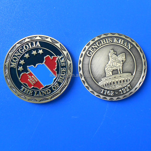 Moneta d'oro antica in metallo della collezione di Gengis <span class=keywords><strong>Khan</strong></span> - Product Image 2