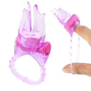 Anneaux de pénis en TPE souple, jouets sexuels pour adultes pour hommes et femmes, <span class=keywords><strong>anneau</strong></span> vibrant pour le point G - Product Image 1