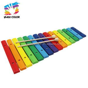 Commercio all'ingrosso personalizza legno xilofono giocattolo bussare arpa giocattolo per bambini musica del gioco W07C047 - Product Image 3