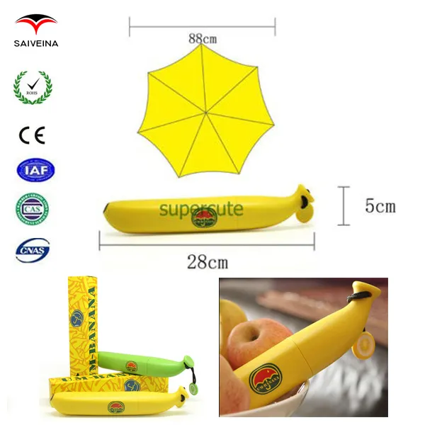 Hot Bán Phong Cách Mới Vui Umbrella Banana Umbrella Bởi Nhà Sản Xuất Trung Quốc