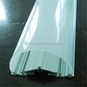 polycarbonate extrusion light tube cover/PC LED lamp cover/ LED tube cover