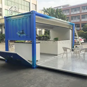 China suppliers mobile Pop-Up 20ft container coffee shop bar