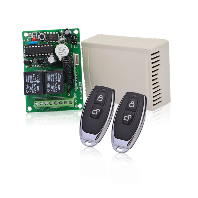 Большая дальность, супергетеродинная плата приема, беспроводной комплект переключателей частоты 433,92 МГц, система кодирования KEELOQ