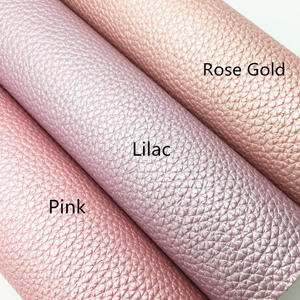 Glossy Lustrous Pearlized <strong>Leather</strong> Fabric Lychee Embossed Shiny Faux <strong>Leather</strong> <strong>Sheets</strong> for Shoes Bag Bow Crafting - Product Image 3