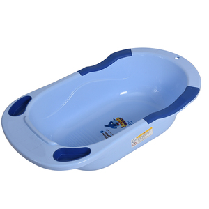 Premium Portable Newborn Bathtub Cartoon Plastic Baby Bath Tub Set with Stand