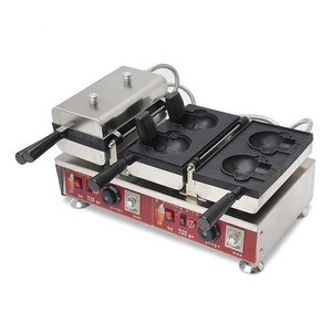 Kreme Orso Waffle Maker Orso A Forma di Bocca Aperta Taiyaki - Product Image 4