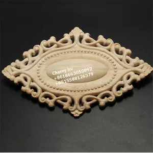 Rubber Cnc Wood Carving Patterns Furniture Parts Overlays Appliques Onlays