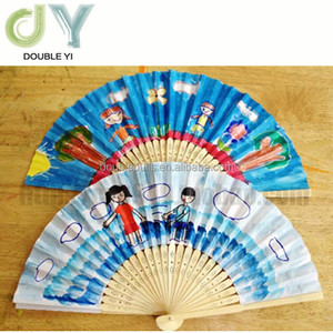 Bán Buôn Giá Rẻ Trắng Tre Giấy Fan, Tự Làm Giấy Người Hâm Mộ - Product Image 5