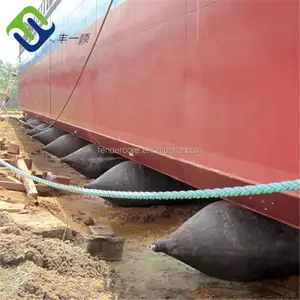 प्राकृतिक Inflatable लिफ्ट बैग कंक्रीट फ्लोट पीपे का पुल