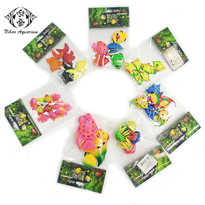 Nep Vis <span class=keywords><strong>Aquarium</strong></span> Decoratieve Kleine Plastic Vis Simuleren Goudvis Bewegen Met Waterstroom - Product Image 6