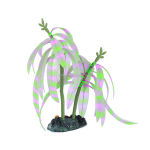 NIHAO Nouveau Artificielle Silicone Fish Tank <span class=keywords><strong>Aquarium</strong></span> Faux Coral Plante Aquatique Sous-Marine de <span class=keywords><strong>Mer</strong></span> Anémone - Product Image 2
