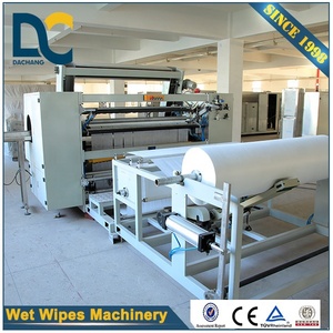 Machine de fabrication de papier hygiénique géant entièrement automatique DaChang DC-15C 4KW avec composants essentiels : pliage du papier, PLC, pompe, boîte de vitesses, roulement, moteur - Product Image 3