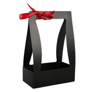 <span class=keywords><strong>Cesta</strong></span> <span class=keywords><strong>de</strong></span> Papel Kraft Impermeable para el Día <span class=keywords><strong>de</strong></span> <span class=keywords><strong>la</strong></span> <span class=keywords><strong>Madre</strong></span>, Caja <span class=keywords><strong>de</strong></span> Regalo Plegable, Bolsa <span class=keywords><strong>de</strong></span> Transporte para Macetas, para Flores - Product Image 4