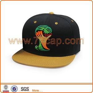 copa del mundo de apartamento equipado sombrero de ala plana bill cap fábrica de la tapa - Product Image 1