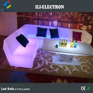 Commercial salon 16 changement de couleur <span class=keywords><strong>led</strong></span> canapé ensemble - Product Image 1