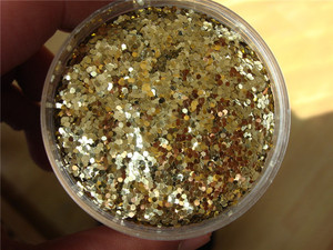 Factory Wholesale Hexagon-Shaped Heat Resistant Aluminum Metallic <strong>Glitter</strong> Powder for Plastic Injection Crafts - Product Image 6